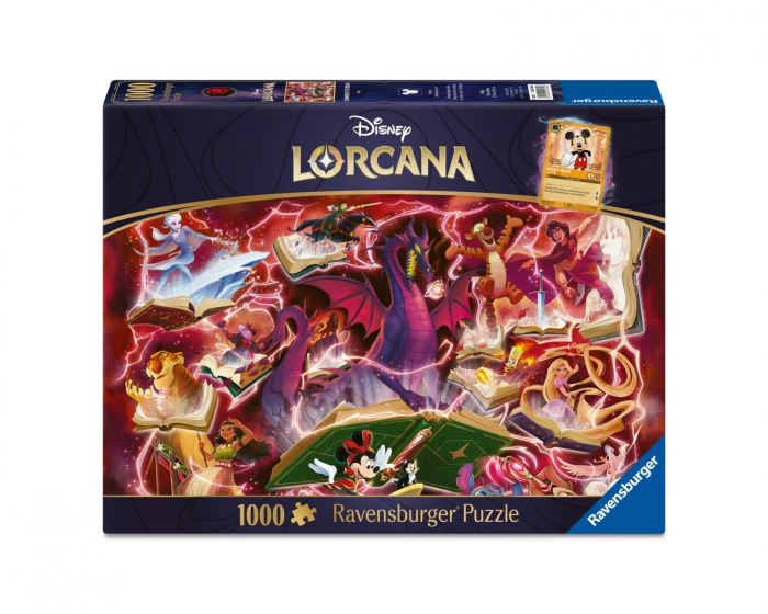 Disney Lorcana TCG Glimmers of the Realm: Ruby 1000p - Puslespill