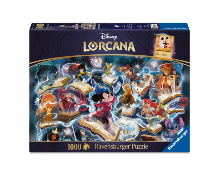 Disney Lorcana TCG Glimmers of the Realm: Steel 1000p - Puslespill