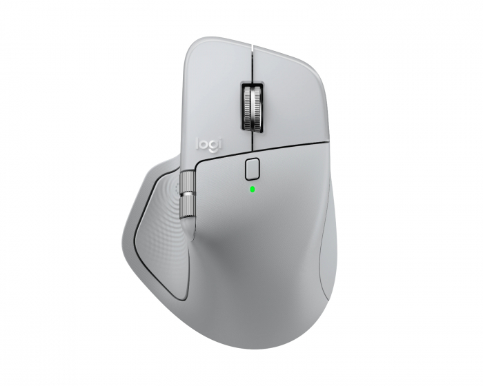 Logitech MX Master 4 Ergonomisk Trådløs Mus - Pale Grey
