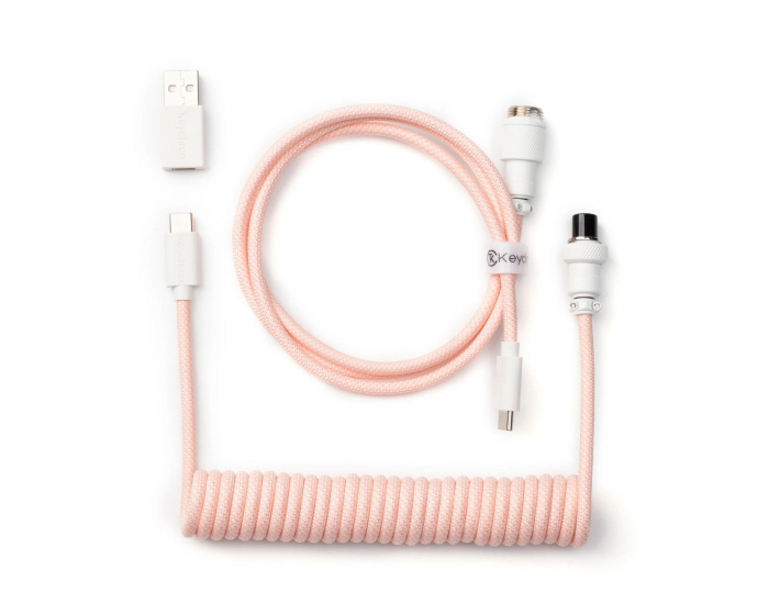 Keychron Coiled Aviator Kabel Straight 8K - Lyserosa