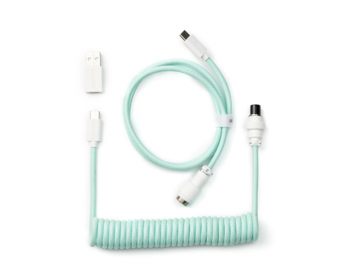 Keychron Coiled Aviator Kabel Straight 8K - Mint