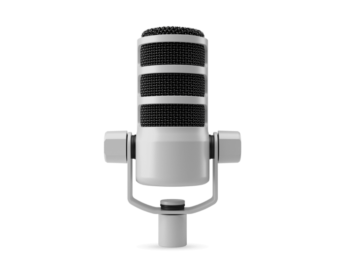 RØDE PodMic Mikrofon XLR - Hvit