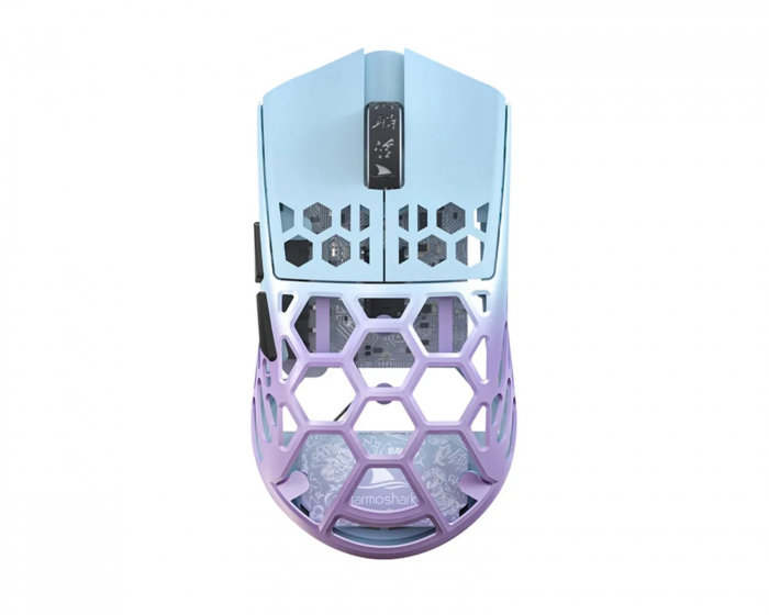 Darmoshark M2 Pro Trådløs Gamingmus - Fairy Purple