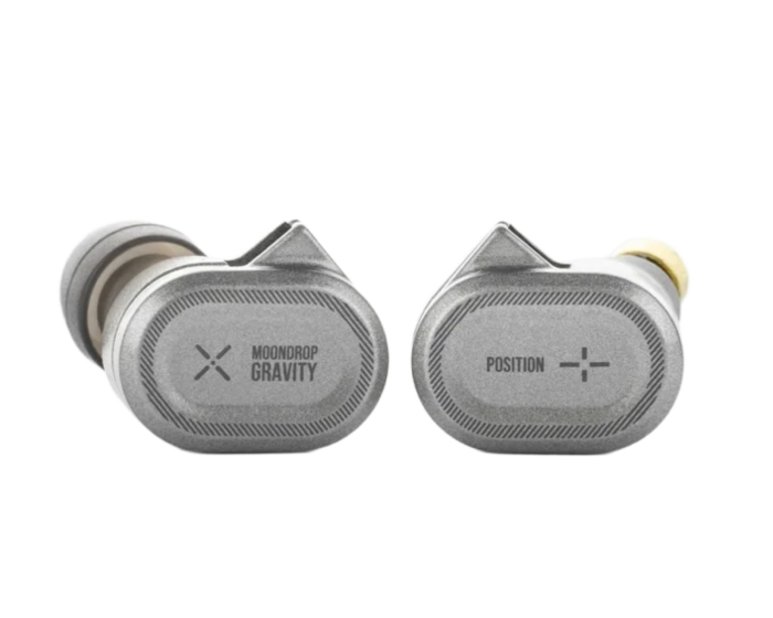 MoonDrop Position IEM Hodetelefoner - Sølv