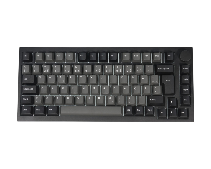 Akko 5075 V5 Black & Silver Trådløst Tastatur [Rosewood Linear]