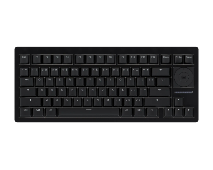 Wooting 80HE+ Tastatur - Zinc Alloy Black [Lekker Tikken] - ANSI
