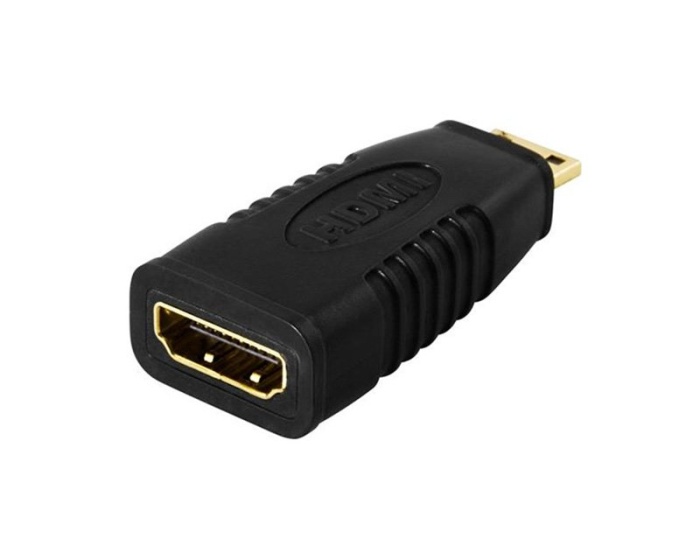 Deltaco HDMI Adapter - mini HDMI han til HDMI hun