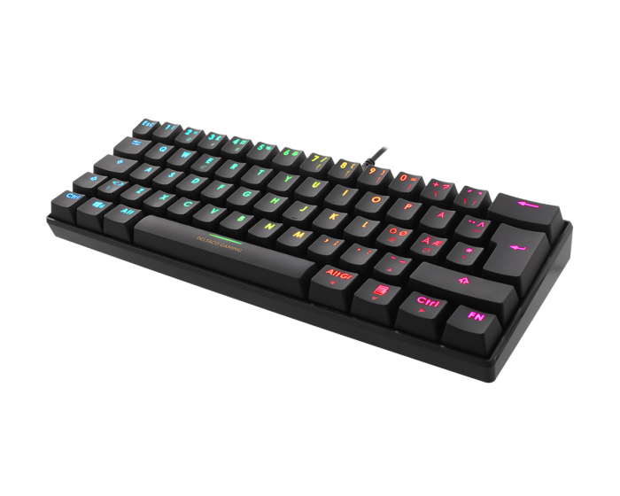 Deltaco Gaming Compact RGB Mekaniskt Tastatur [Content Brown] (DEMO)