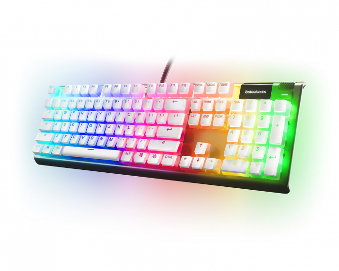SteelSeries Prism PBT Double-shot Pudding Keycap Set Nordic - Hvit (DEMO)