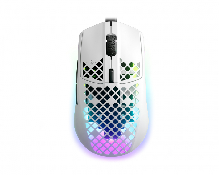 SteelSeries Aerox 3 Gaming Mus - Snow White (DEMO)