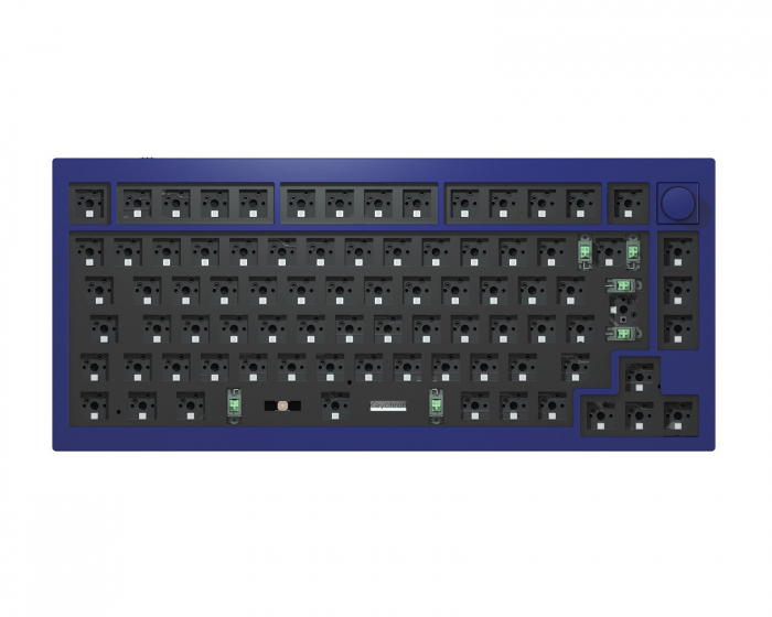 Keychron Q1 QMK ISO Barebone Knob Version - Navy Blue (DEMO)