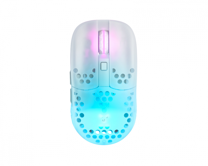 Cherry Xtrfy MZ1 Trådløs RGB Rail Gaming Mus - Hvit (DEMO)
