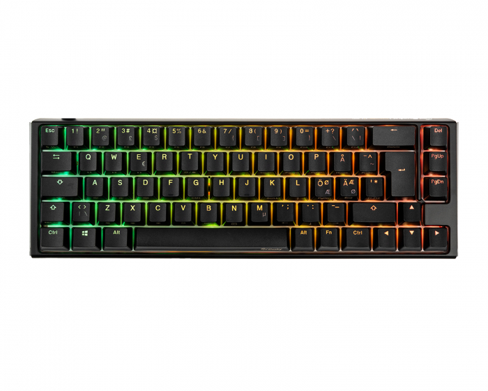 Ducky ONE 3 SF Classic Black RGB Hotswap Tastatur [MX Silent Red] (DEMO)
