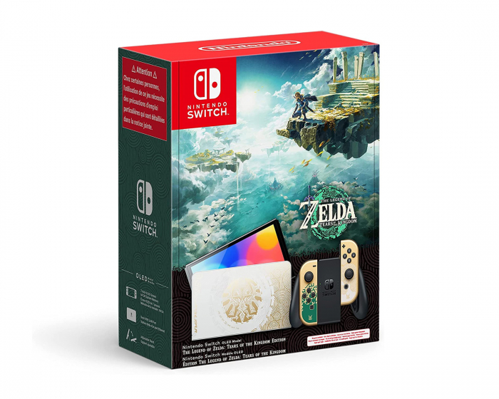Nintendo Switch OLED Konsoll - The Legend of Zelda: Tears of the Kingdom Edition (DEMO)