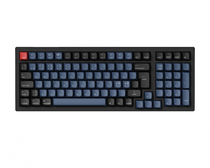 Keychron K4 Pro QMK 96% RGB Hotswap Trådløst Tastatur [K Pro Red] (DEMO)