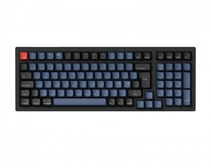 Keychron K4 Pro QMK 96% RGB Hotswap Trådløst Tastatur [K Pro Brown] (DEMO)
