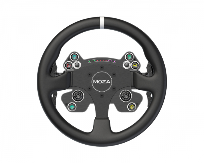 Moza Racing CS V2P Leather Steering Wheel - 33cm Ratt for Racing (DEMO)