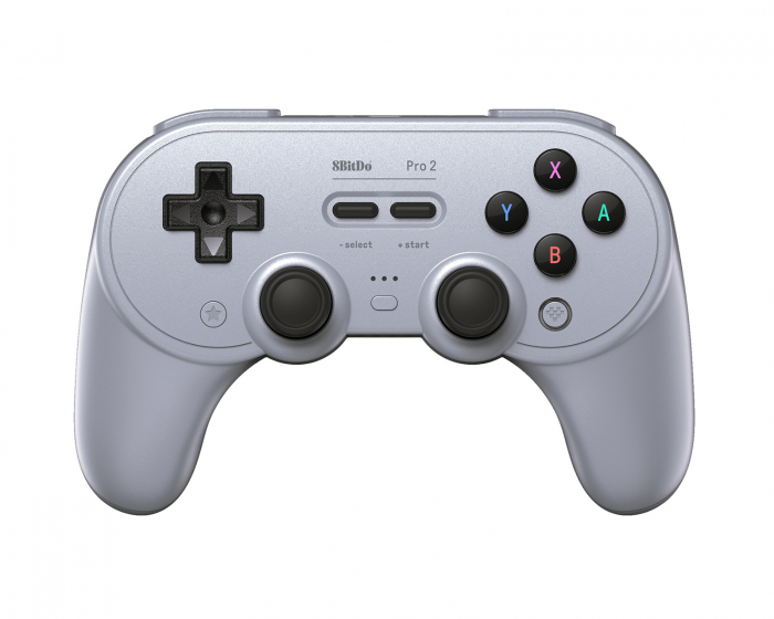 8Bitdo Pro 2 Bluetooth Gamepad Hall Effect Edition - Bluetooth Håndkontroller - Grå (DEMO)