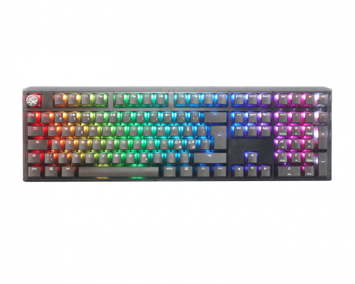 Ducky Aura Keycaps Set Nordisk Layout - Svart (DEMO)