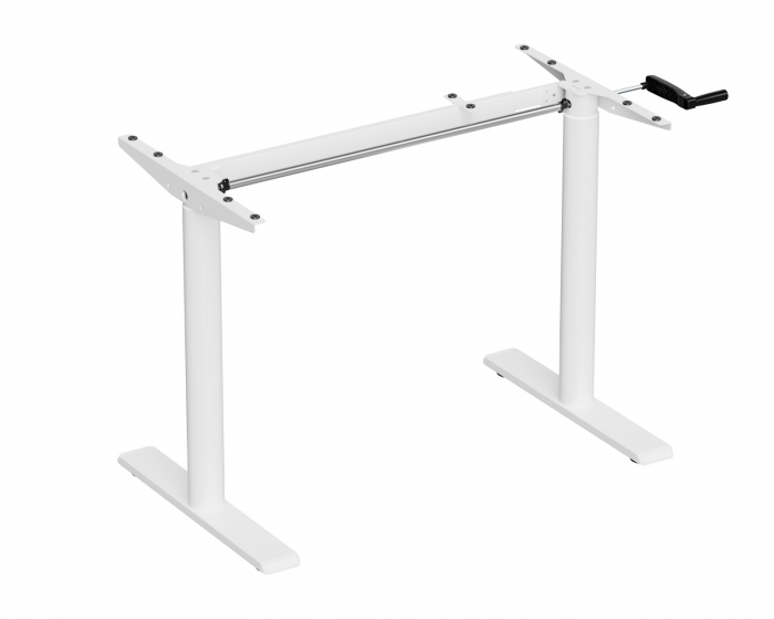 MaxMount Desk Frame - Hev og Senkbart Understell - Hvit (DEMO)