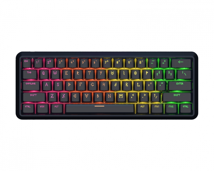 Waizowl Lightning 60 Magnetisk Gaming Tastatur - Svart (DEMO)