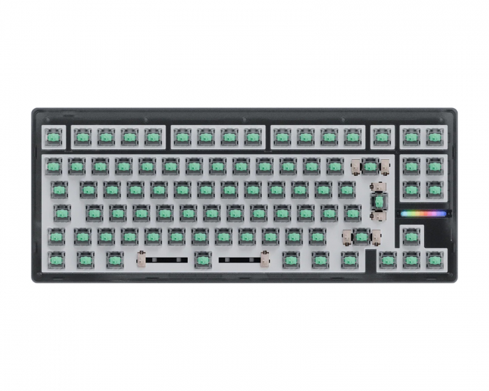 Wooting 80HE 80% Tastatur Ghost - ISO (DEMO)
