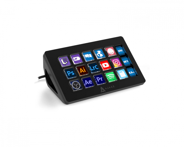 Ajazz AKP153 Stream Deck - Svart (DEMO)