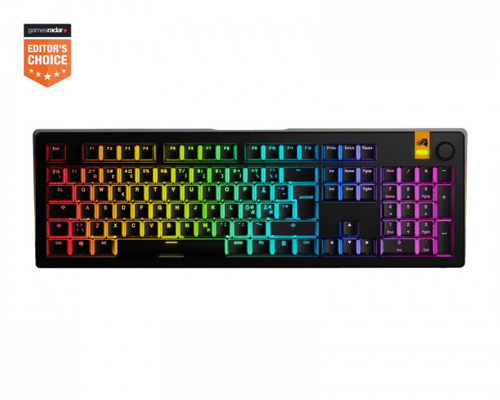 Glorious GMMK 3 HE Full-Size Pre-Built Tastatur [Hall Effect] - Svart (DEMO)