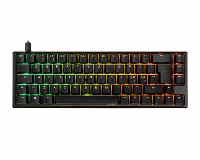 Ducky ONE 3 SF Classic RGB Tastatur [Baby Kangaroo] - Svart/Hvit (DEMO)