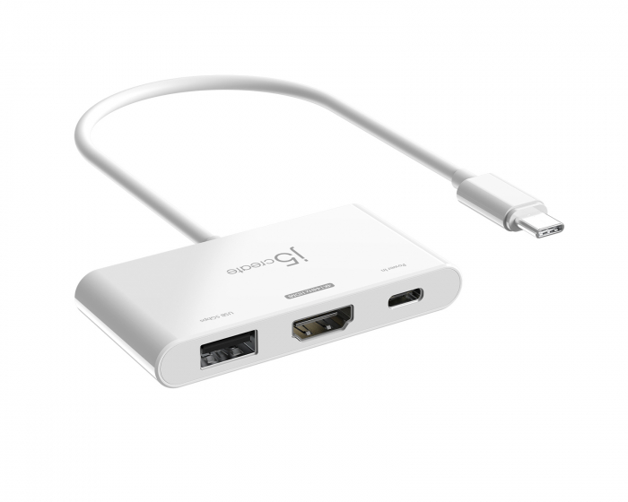 j5create USB-C til 4K HDMI Adapter - USB-A - USB-C 100W PD (DEMO)