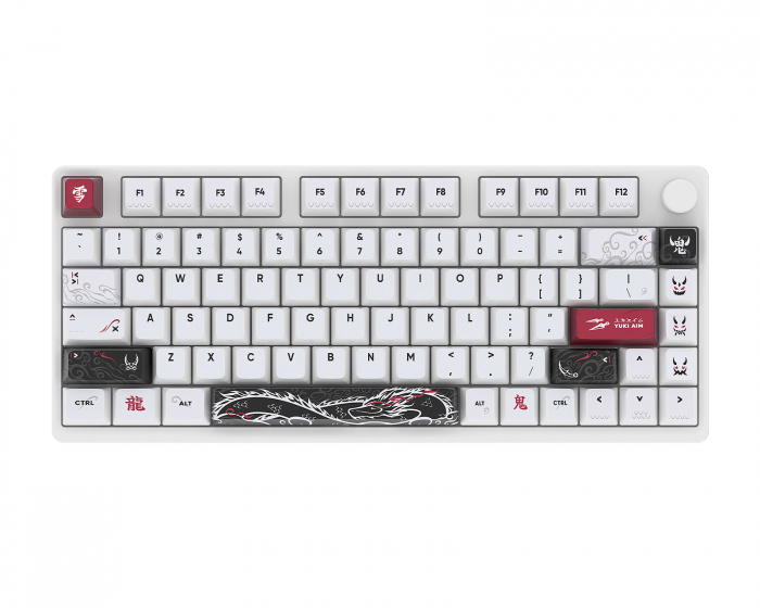 Yuki Aim x Arbiter Oni 2.0 75% Tastatur ANSI [Hall Effect] - Non-Hiragana (DEMO)