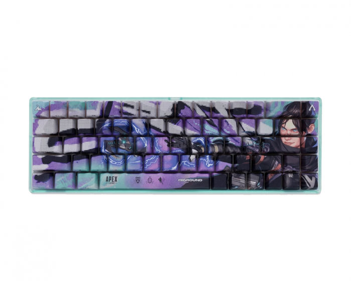 Higround Apex Basecamp Hotswap Gaming Tastatur ISO Nordic - Wraith (DEMO)