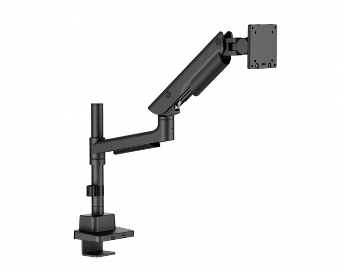 MaxMount Hercules Skjermstativ 27kg USB-porter 24”-57” Svart - 1 Skjerm (DEMO)