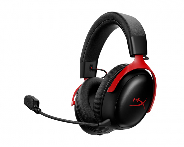 HyperX Cloud III S Trådløst Hodesett - Rød/Svart (DEMO)