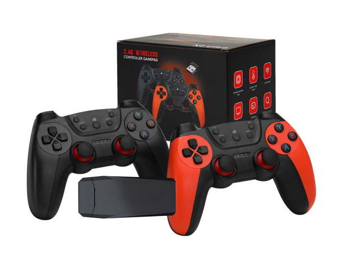  X2 Ultra Retro Spillkonsoll - 64G HDMI Game Stick - 35000+ Spill (DEMO)