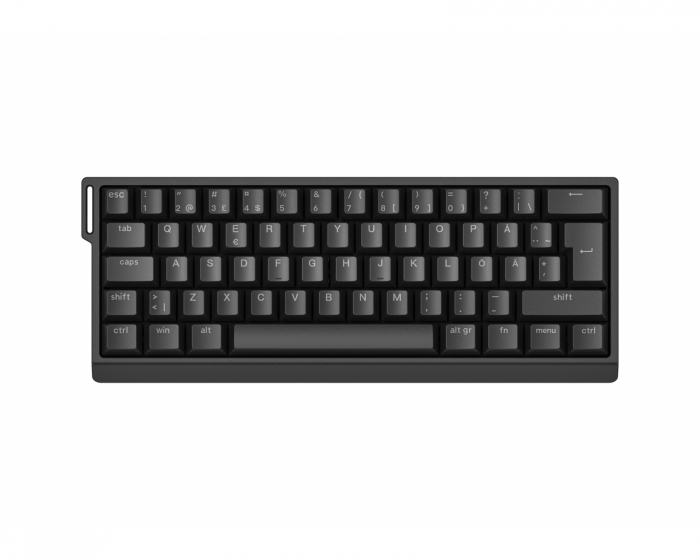 FGG MAD60 HE RGB ISO Tastatur [Magnetic Amber Pro] – Svart (DEMO)