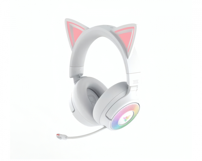 Razer Kraken Kitty V3 PRO Trådløst Gaming Headsett - Hvit (DEMO)