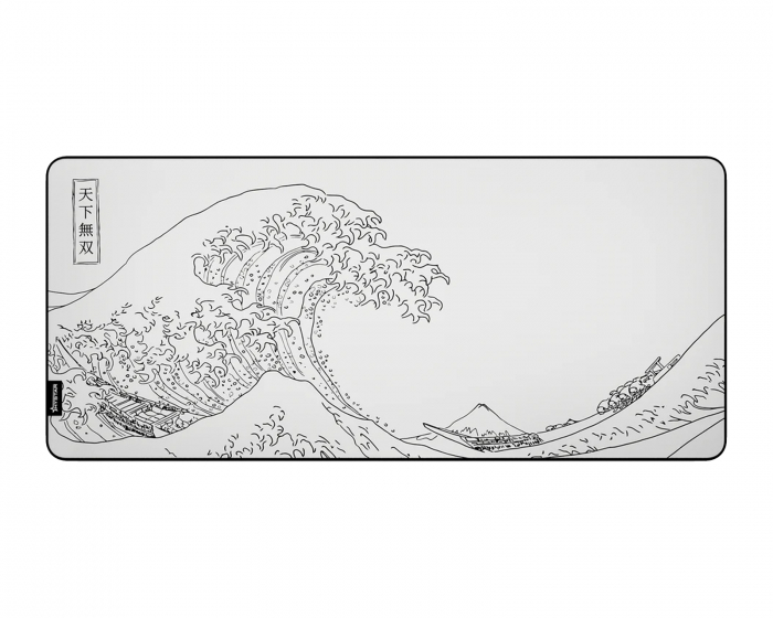 Hystar The Great Wave XXXL Musematte - Hvit (DEMO)