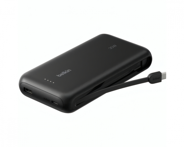 Belkin PD30W 20000 mAh Powerbank med integrert kabel (DEMO)
