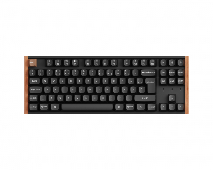 Keychron K8 HE SE Trådløst QMK Tastatur [Gateron 2.0 Purple Magnetic Switch] - Wood Black (DEMO)