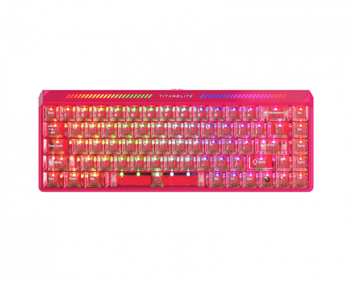 FGG Titan 68 Turbo HE Tastatur [Magneto RGB Switch] – Rød (DEMO)