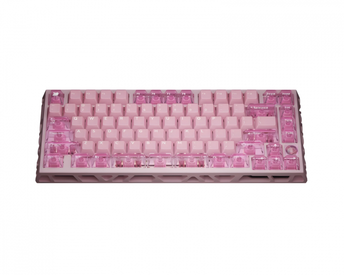 Gateron x Sikakeyb FORT 75 Limited Edition Magnetisk Tastatur - Rosa (DEMO)