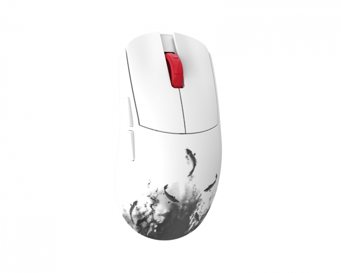 WLMouse YING Magnesium Gaming Mus - Hvit/Svart [Omron Opticals] (DEMO)