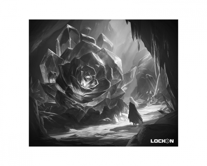 LockOn Odyssey Glass Musematte - Svart & Hvit - Limited Edition (DEMO)