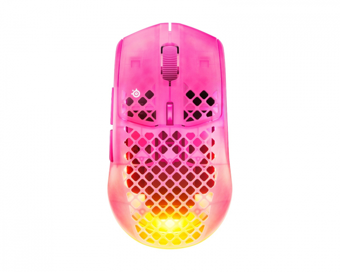 SteelSeries Aerox 3 Gen 2 Trådløs Gaming Mus - Magenta Haze (DEMO)