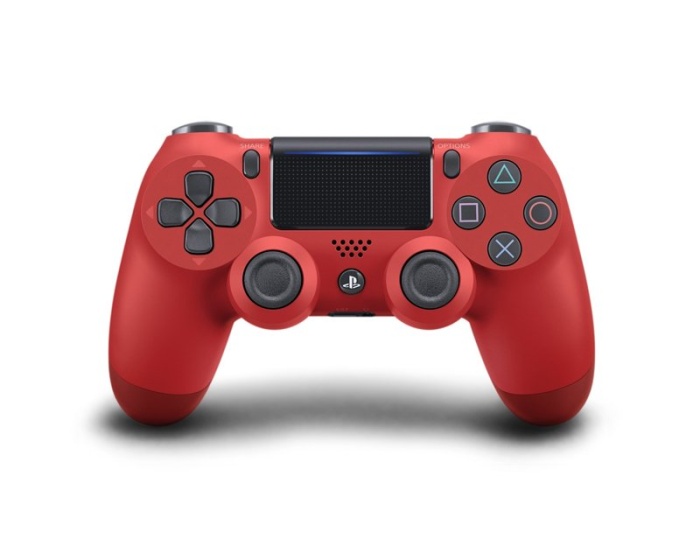 Sony Dualshock 4 Trådløst PS4 Kontroll v2 - Magma Red (Refurbished)