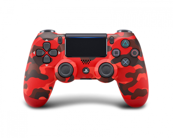 Sony Dualshock 4 Trådløst PS4 Kontroll v2 - Red Camouflage (Refurbished)