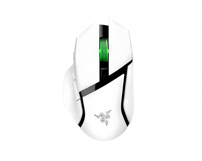 Razer Basilisk V3 X HyperSpeed Trådløs Gaming Mus - Hvit (Refurbished)