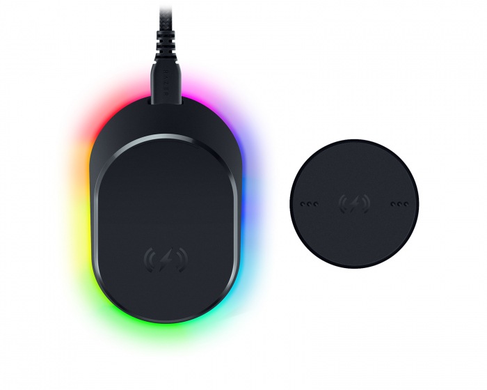 Razer Mouse Dock Pro + Charging Puck Bundle -  4KHz Transceiver (Refurbished)