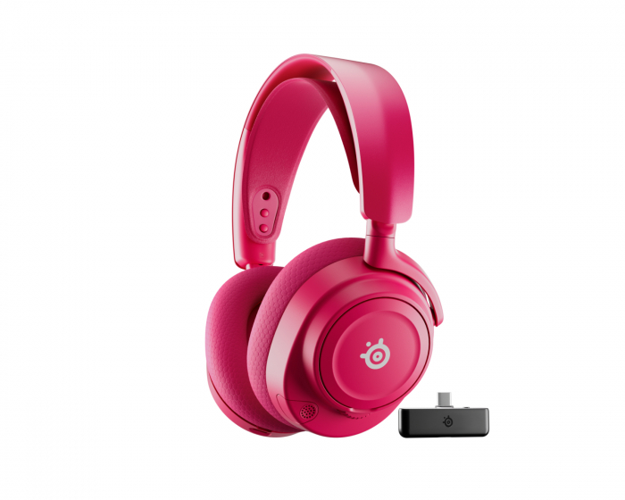 SteelSeries Arctis Nova 7X Gen 2 Trådløst Gaming Headsett - Magenta (Refurbished)